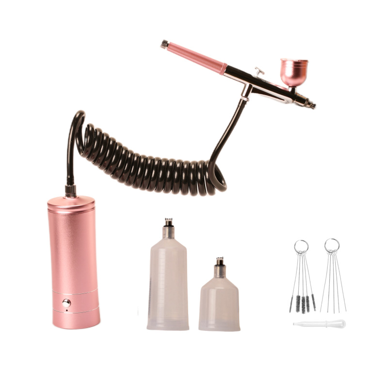 Beauty Oxygen Infusion Device Nail Polish Spray Gradient Nail Art Spray Pastry Colour Spray Gun Fondant Colour Spray Airbrush Hydrating Spray