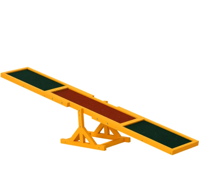Wooden Dog Agility Seesaw, Training And Exercise Equipment, Weather Resistant, 71 L, Natural Seesaw - Shop at LoveMi