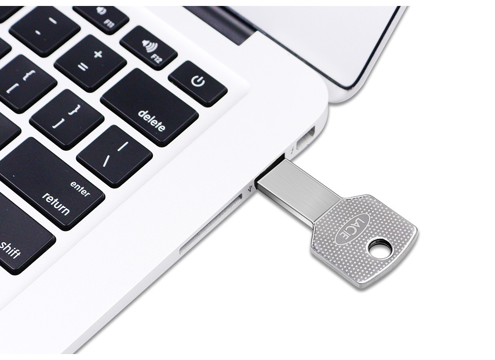 Ultra-thin Waterproof Conjoined Metal Key USB Drive — foto 2
