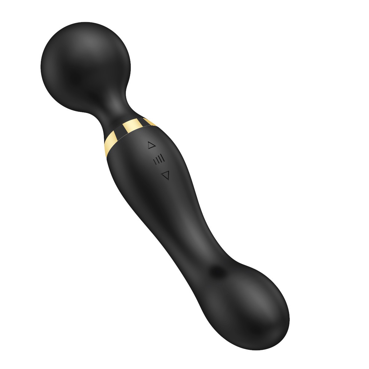 Multi Speeds Silicone Double Head Full Body Massager Vibrator Mute Rechargeable