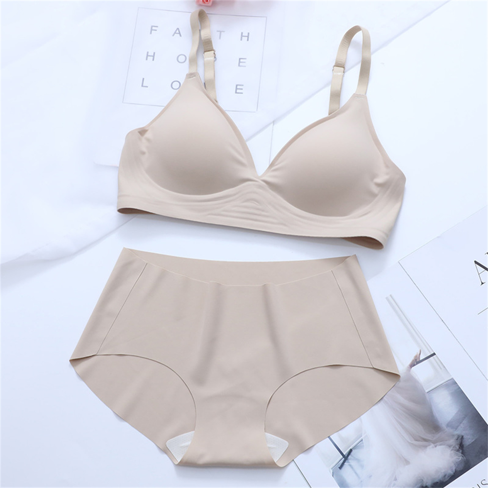 Title 12, Korean Naked Extended Bra Set Ladies