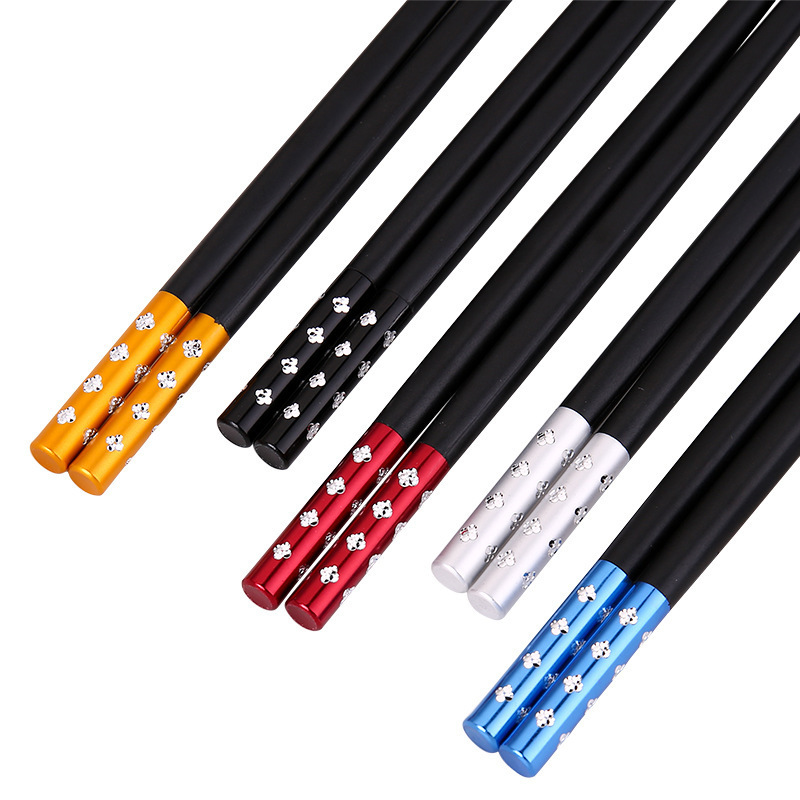 Title 2, Chopsticks Amber Cherry Alloy Chopsticks Person...