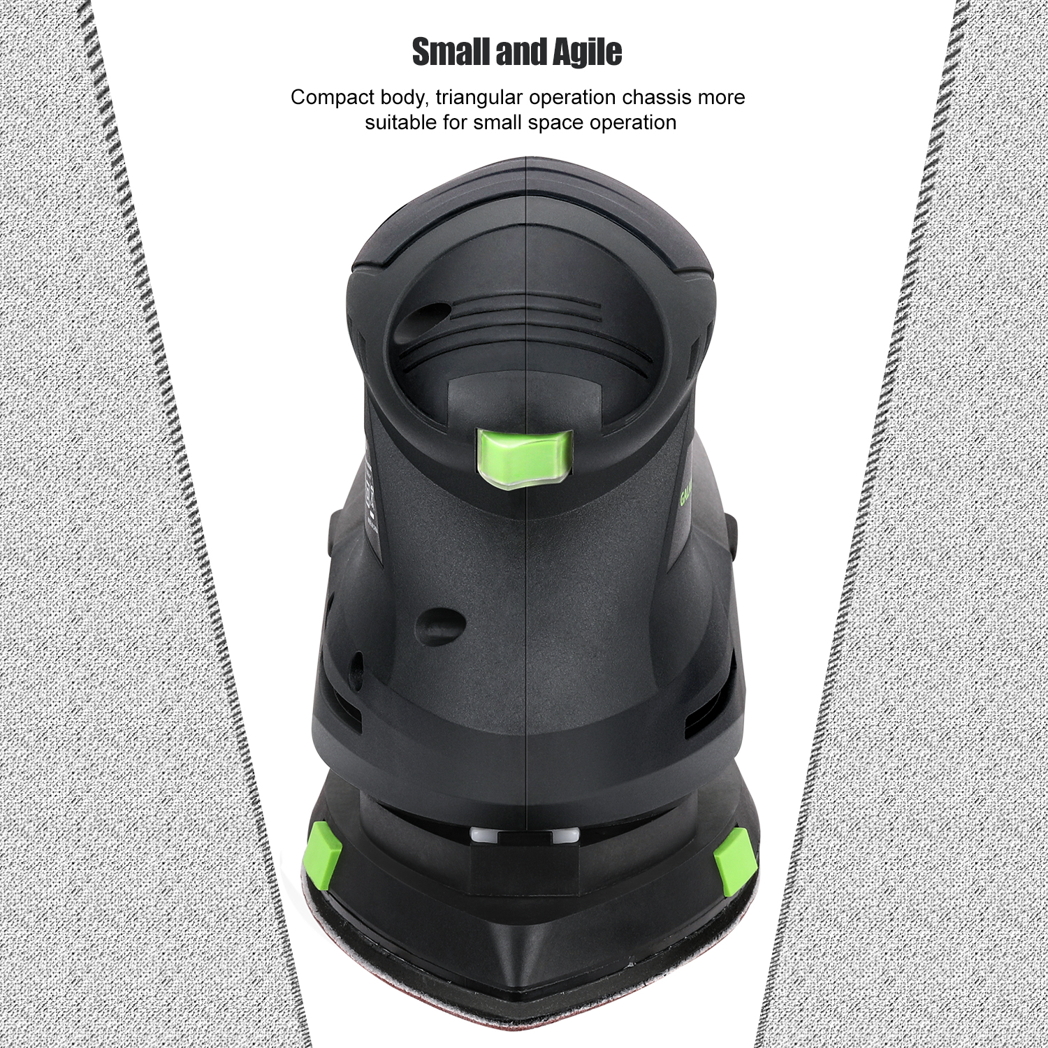 GALAX PRO 200W Detail Sander - 12000 OPM Electric Orbital Paired With Dust — image 7