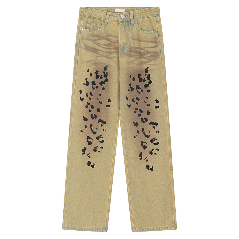 Title 4, Heren casual broek van gedrapeerde pluche