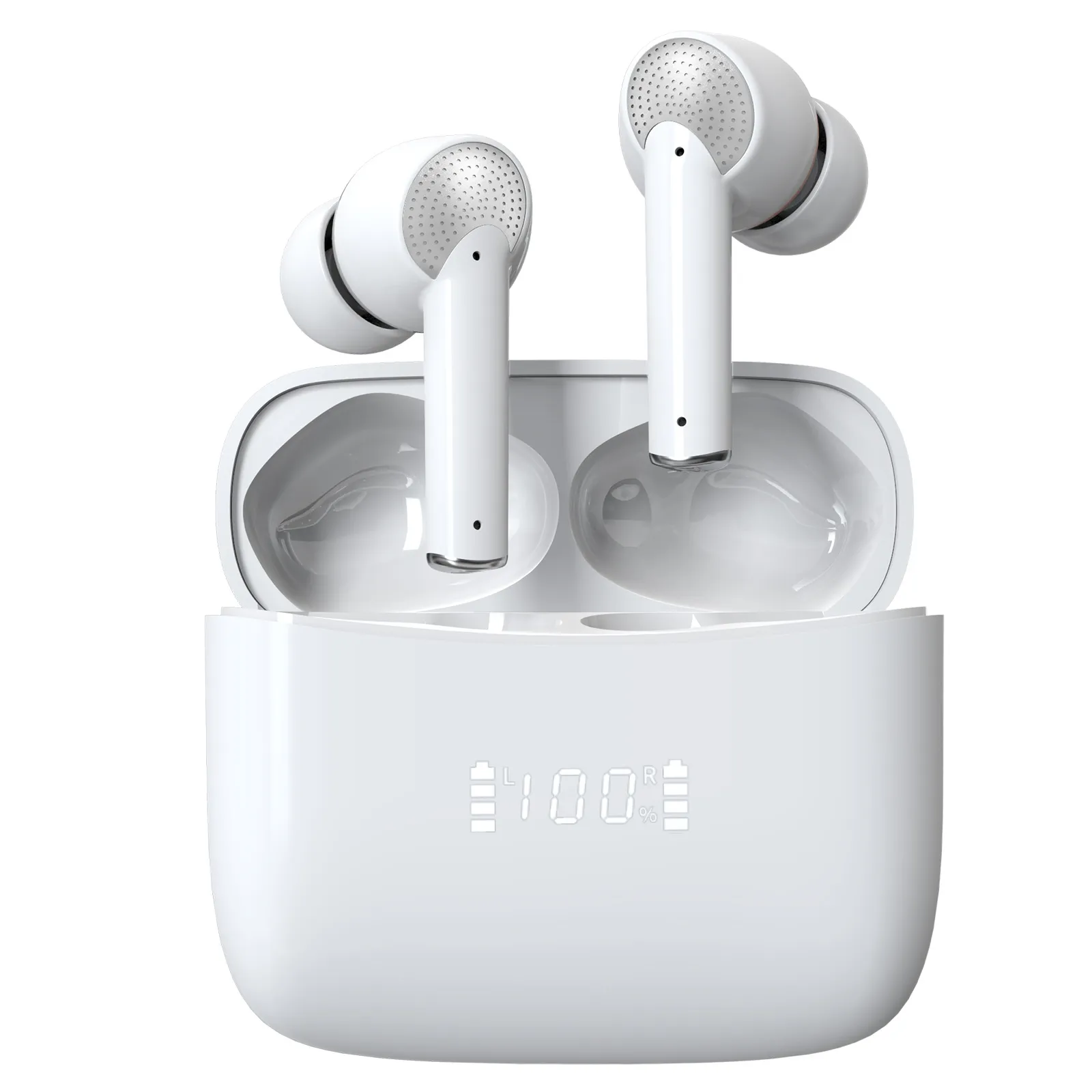 Touch Control Bluetooth Mini Earphones for Sports Music Stereo Digital Display in-ear Wireless Earbuds – image 6