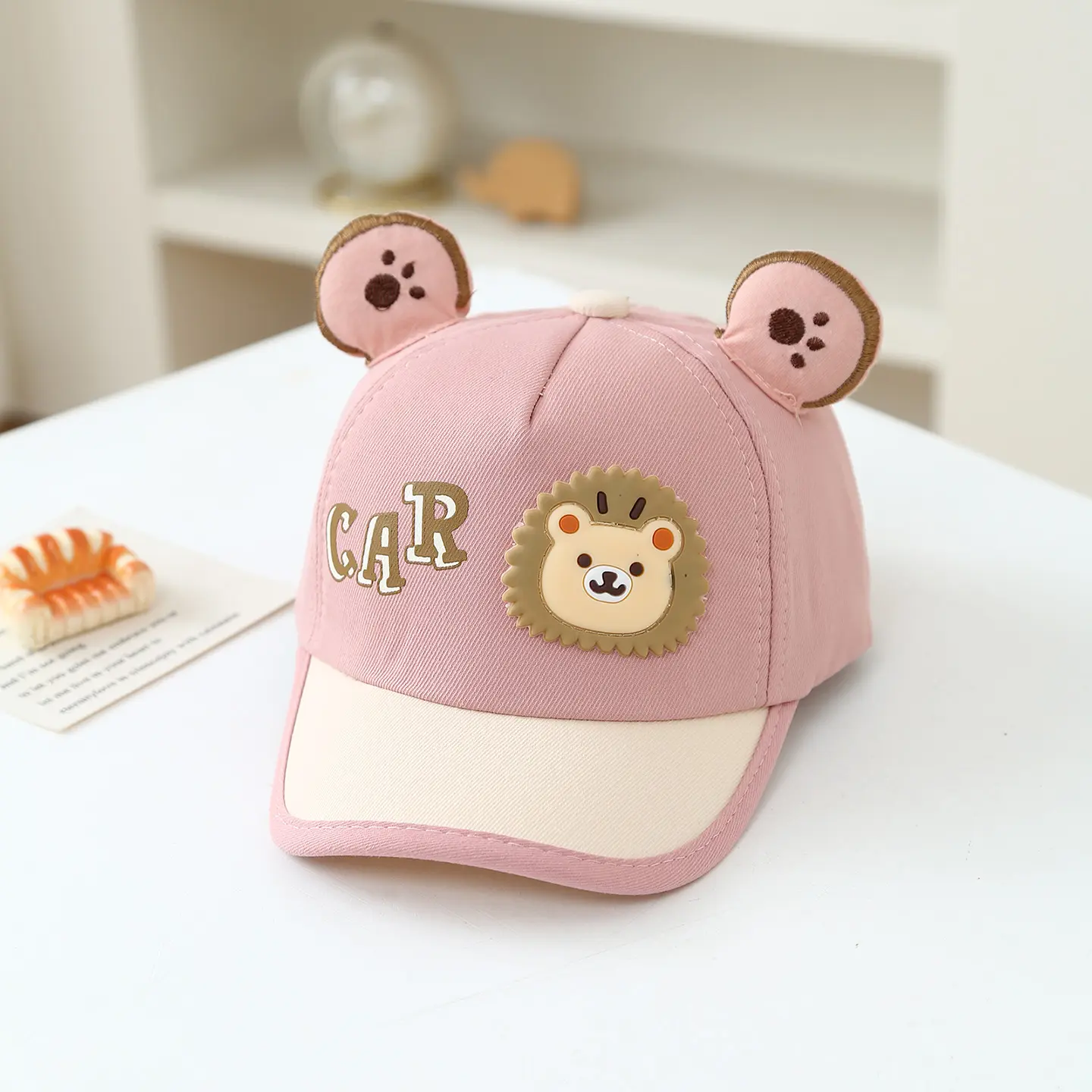 Summer Boys And Girls' Multi-color Lion Head
