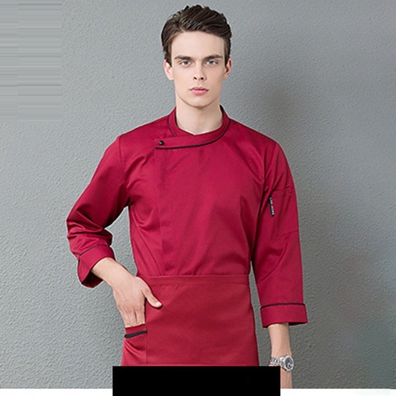 Men's And Women's Hotel Kitchen Catering Bakery Chef's Work Clothes