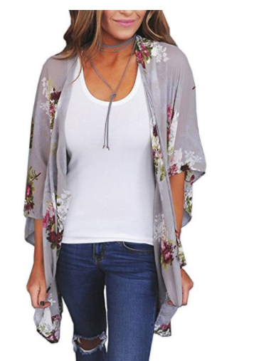 Title 3, Digital Print Cardigan Sun Protection Clothing