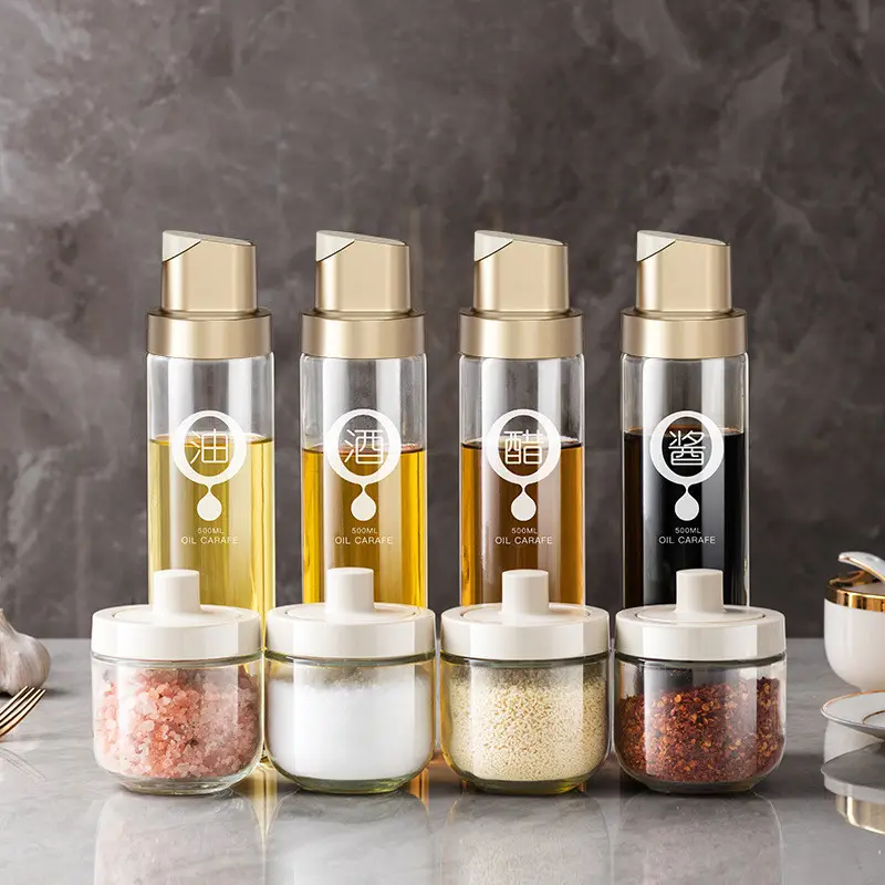 Glass Oil Kettle Automatic Opening And Closing