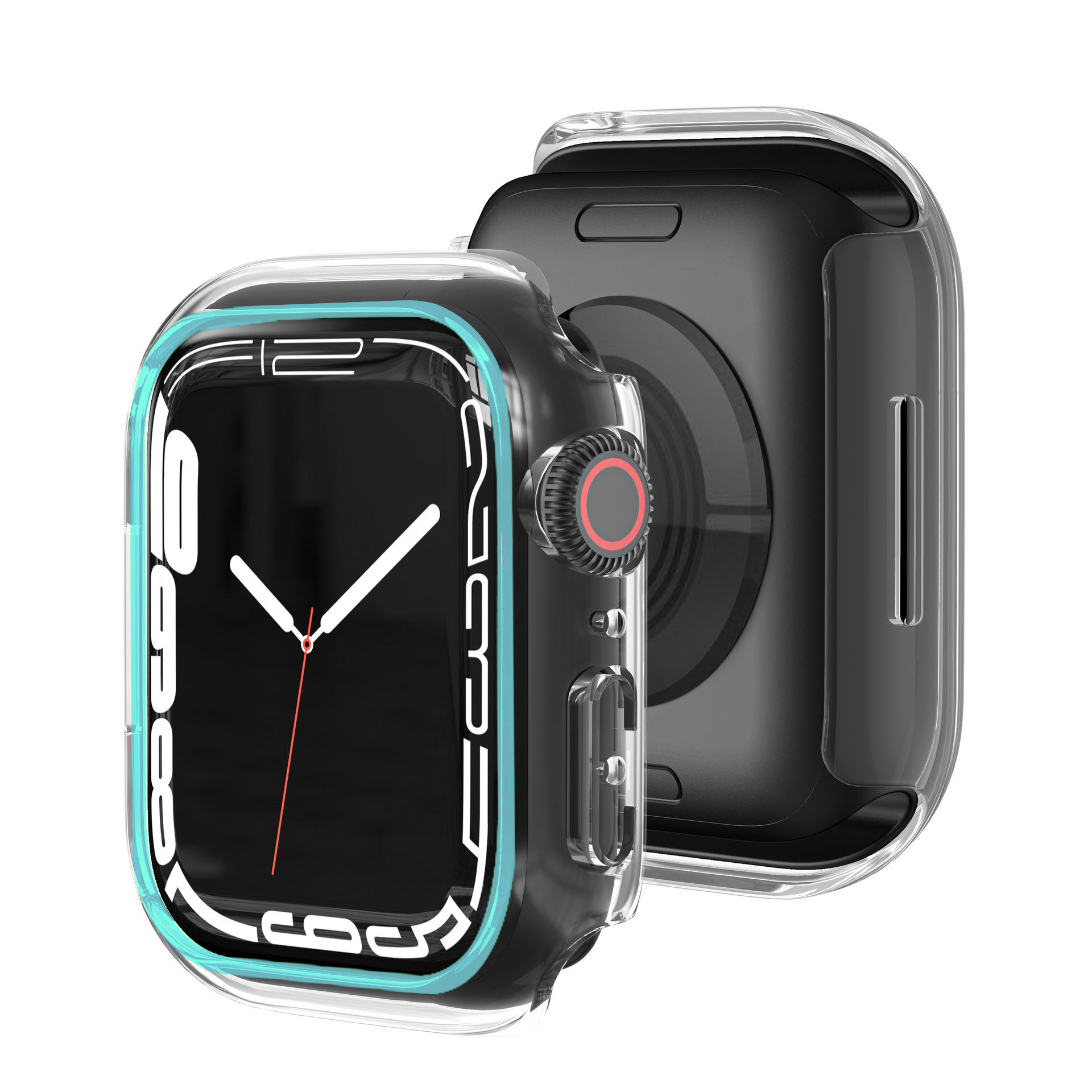 Watch Protective Case PC Transparent Hard - Image 3