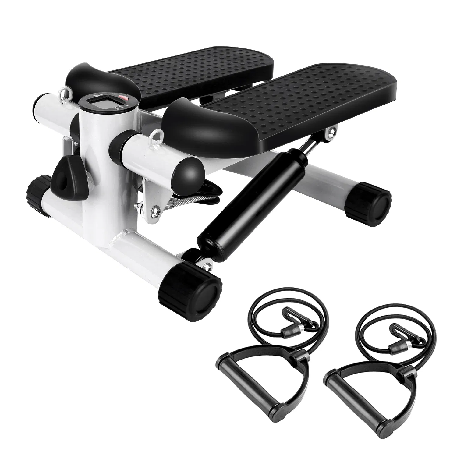 Exercise Stepper For Women Mini Fitness Stepper With 2 Resistance Bands LCD Monitor Max 330.7LBS Load Stair Stepper Quiet Stepper — foto 5
