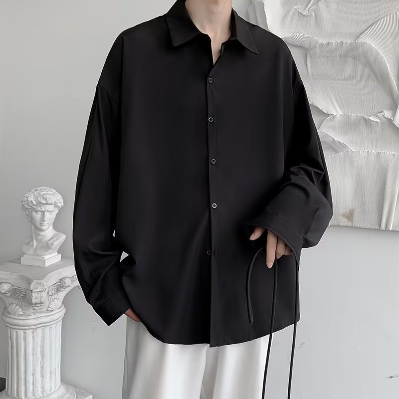 Men's Handsome Plain Casual Top