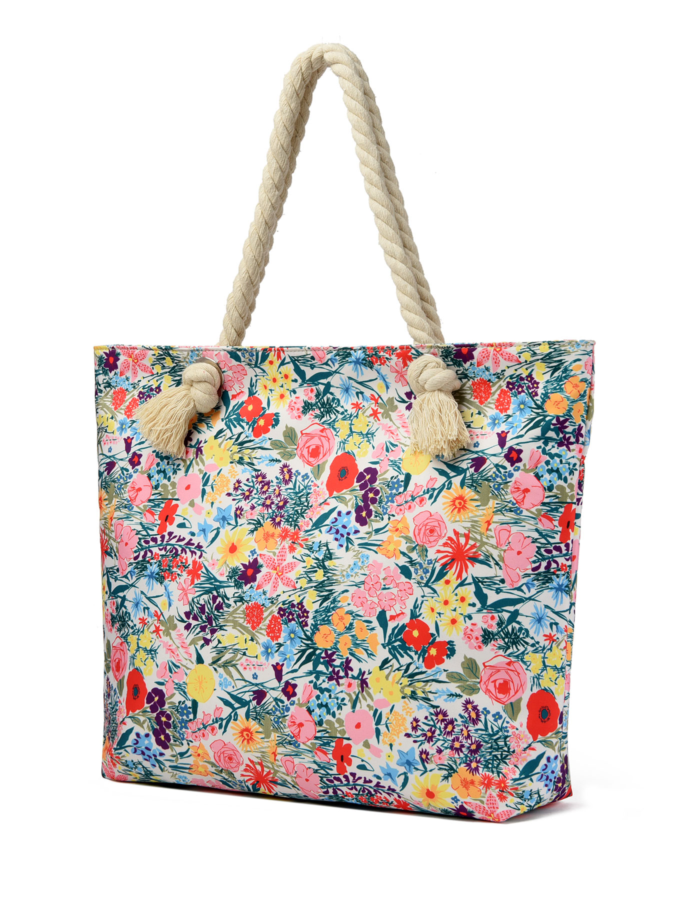 Only Self Pickup---Art Flower Pattern Beach Bags For Women, Beach Bag Tote Waterproof Sandproof, Beach Bags For Women — foto 3