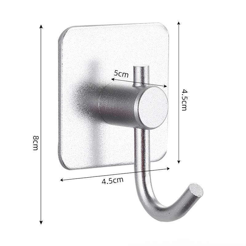 Trunk Silver Aluminum Hook