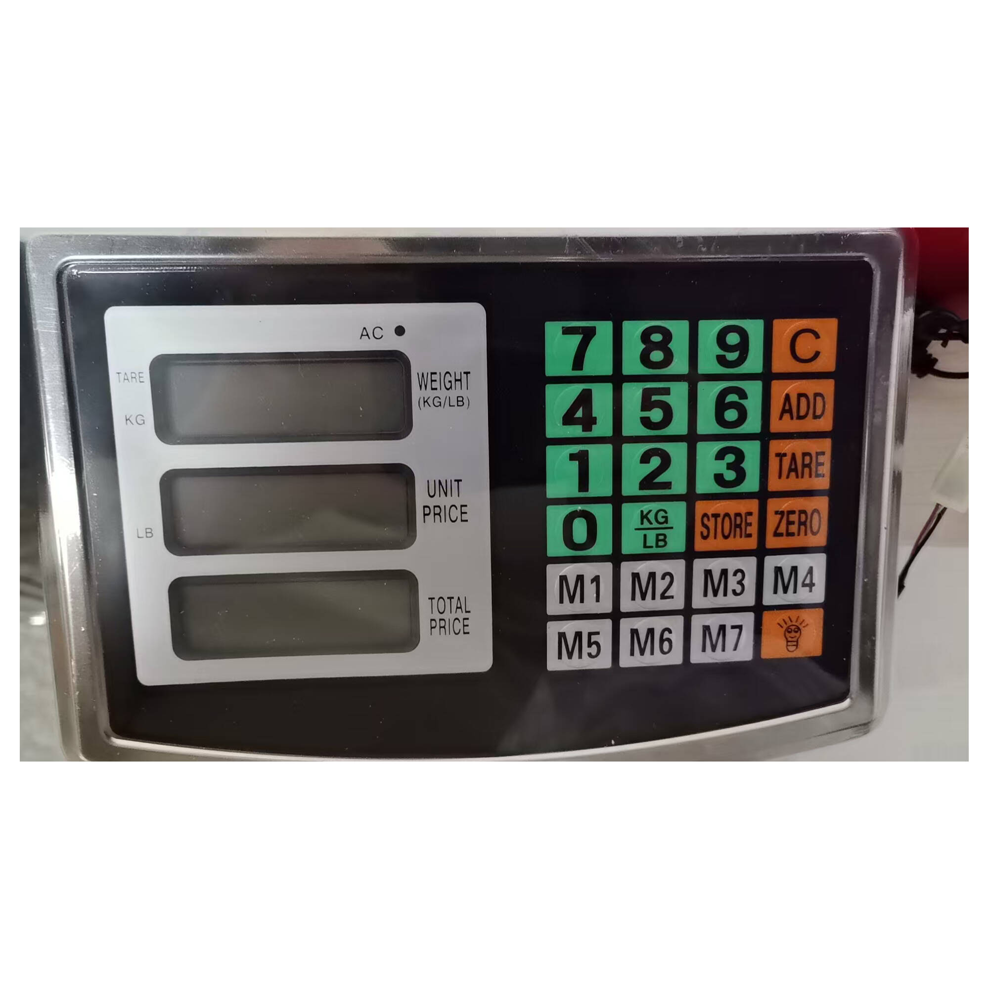 300KG-661lb LCD Backlit Digital Platform Scale,Commercial