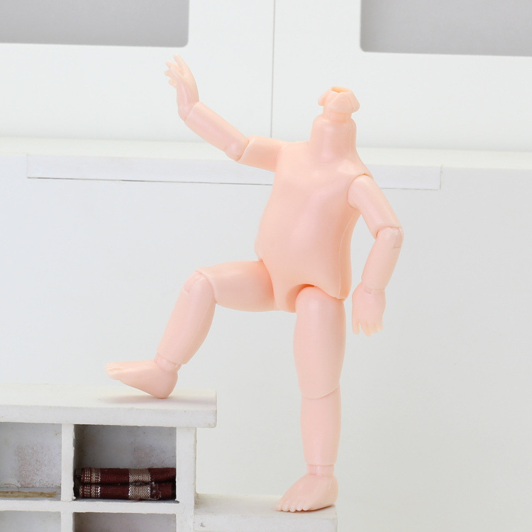 Doll Body 13 Joints Bjd Q Version Body 12 Cm Net Height - Image 1