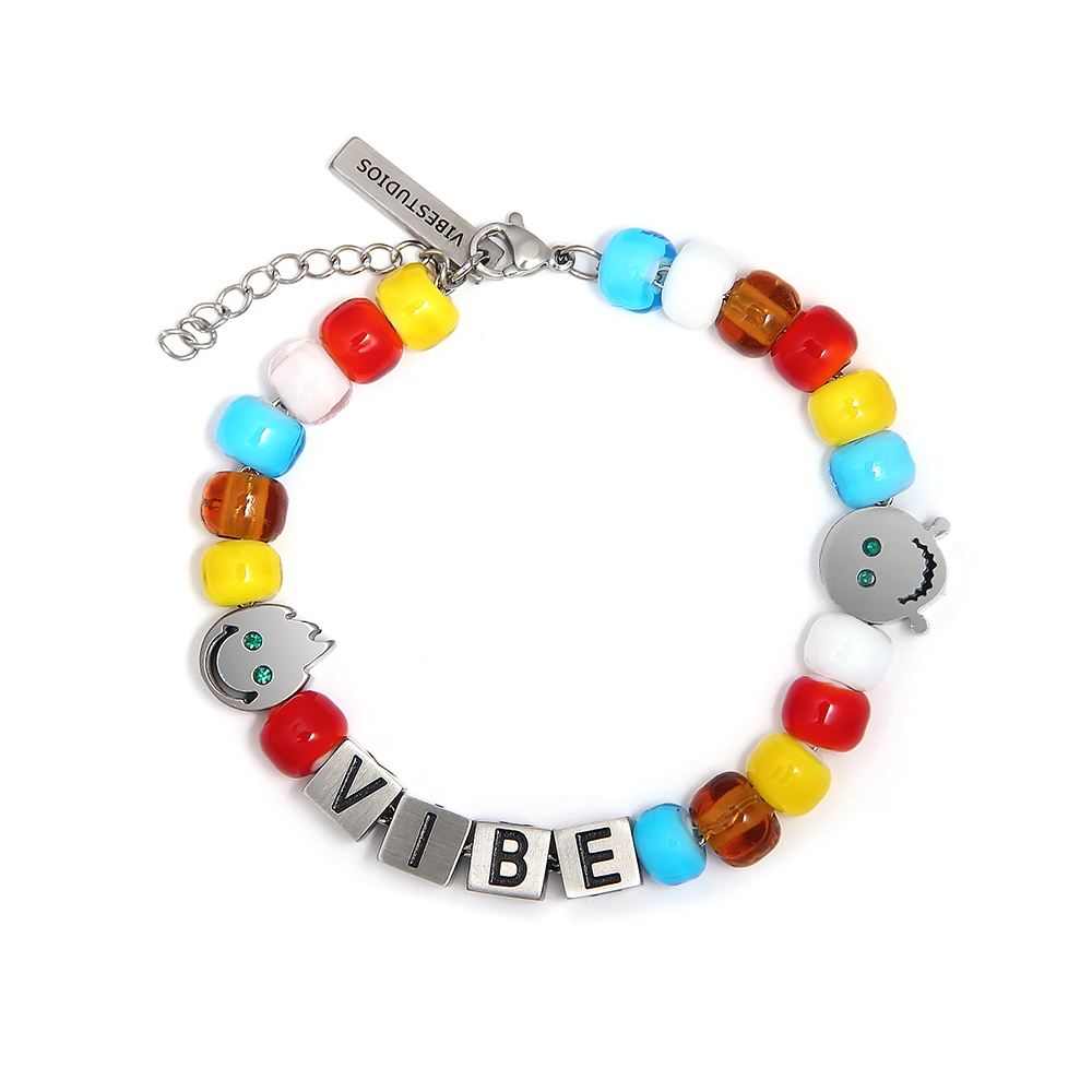 Title 6, Original Design Color Beaded Bracelet