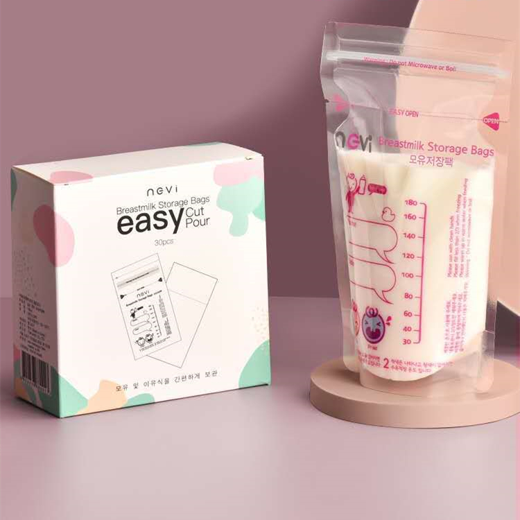 Breast milk storage bag