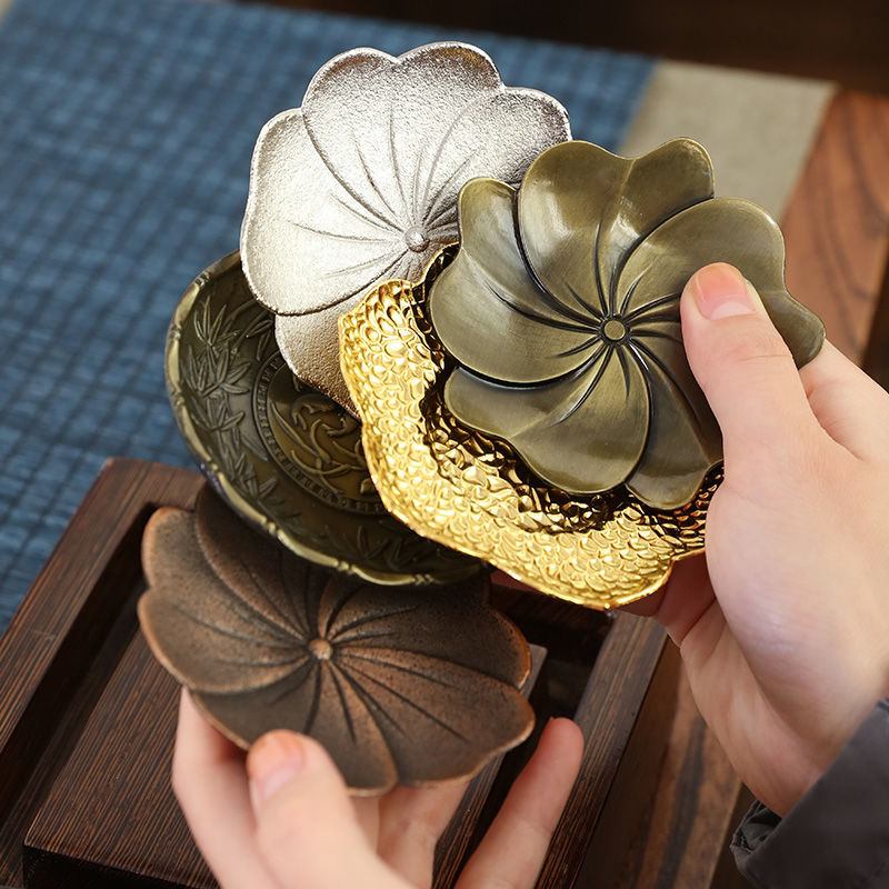 Title 5, Alloy Tea Cup Insulation Coaster Accessories