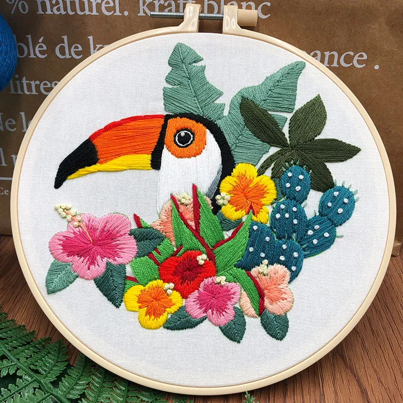 Making Creative Beginners Three-dimensional European Embroidery Material Package - Style3