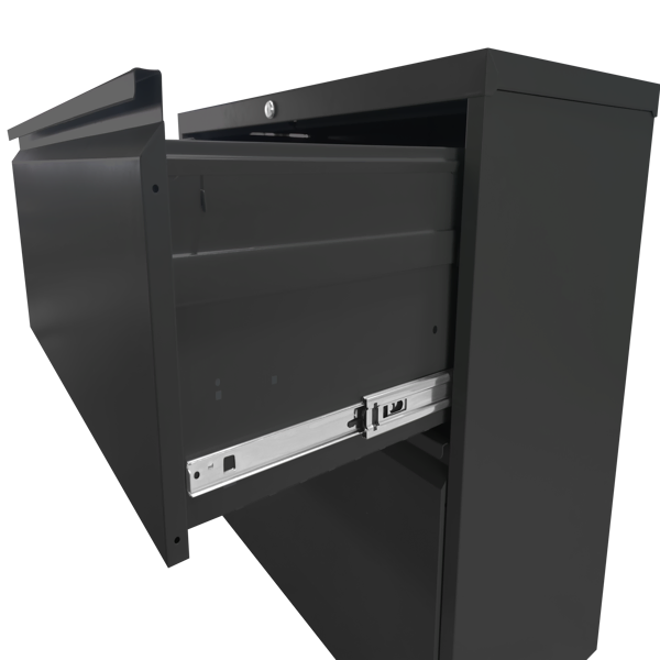 4 Drawer Lateral File Cabinet with Lock – Tall Heavy-Duty Metal Filing Cabinet for Home Office, Space-Saving Wide Storage for Letter/Legal/A4/F4, Quiet Full-Extension Slides-20