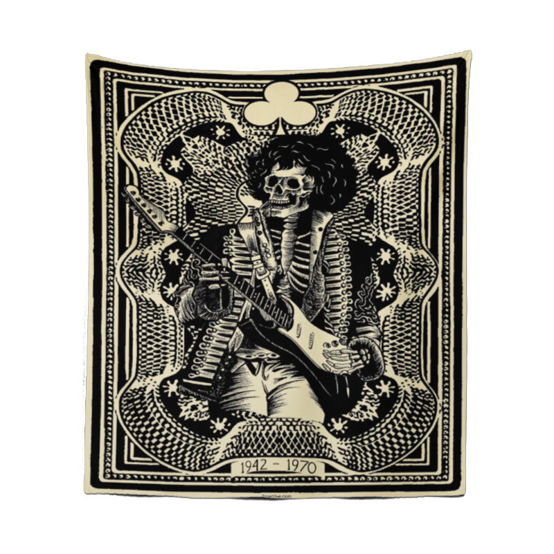 Skull Tapestry Wall Hanging, picture 8 of 9
