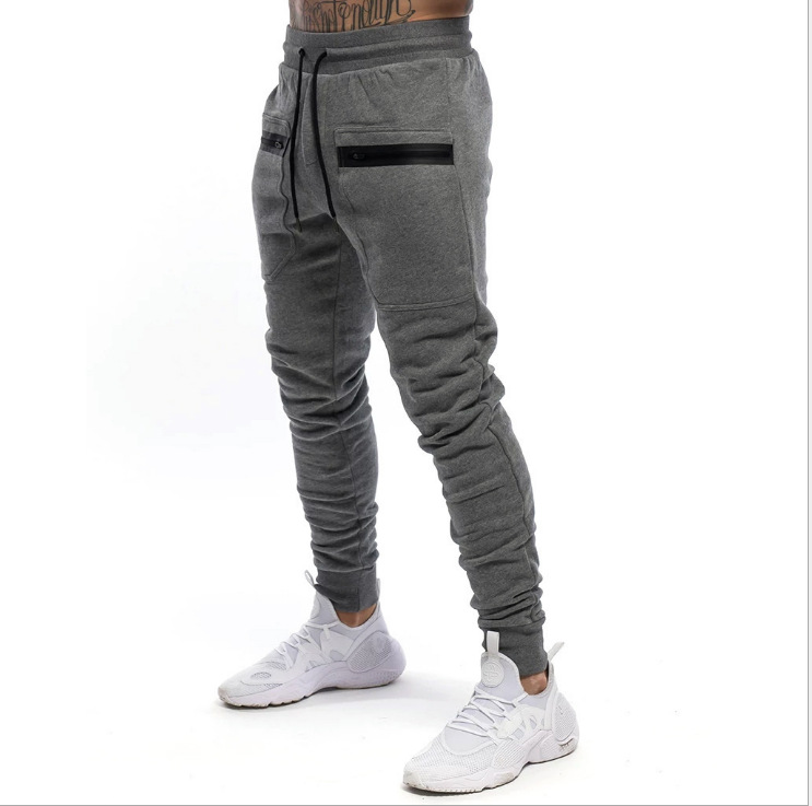 Title 1, Solid Color Muscle Brothers Fitness Pants for M...