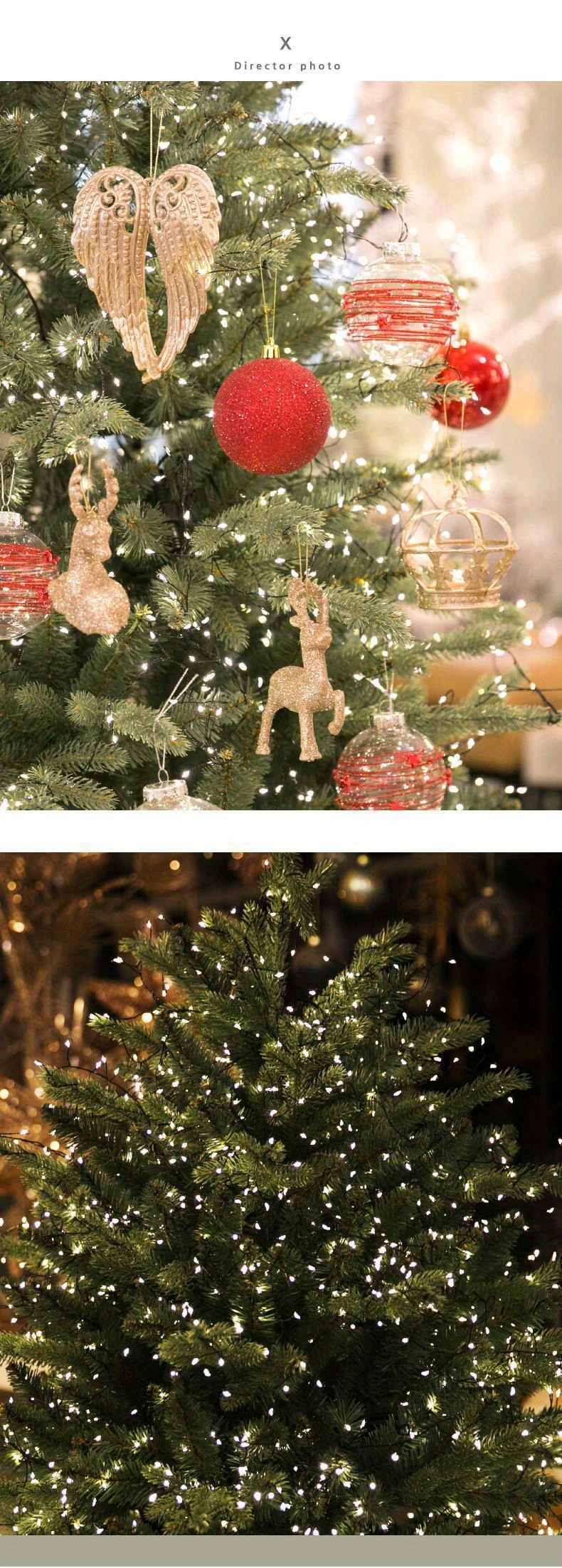 Title 2, LED Christmas Decoration Remote Control Low Vol...