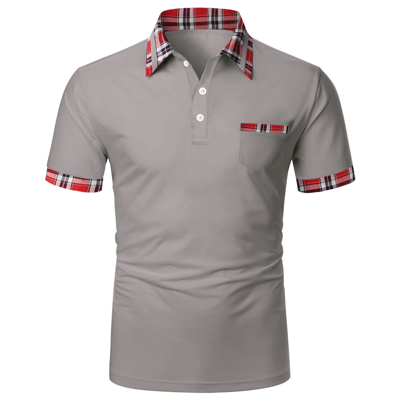 Title 14, Camiseta Polo para Hombre Estilo Nuevo Manga Co...