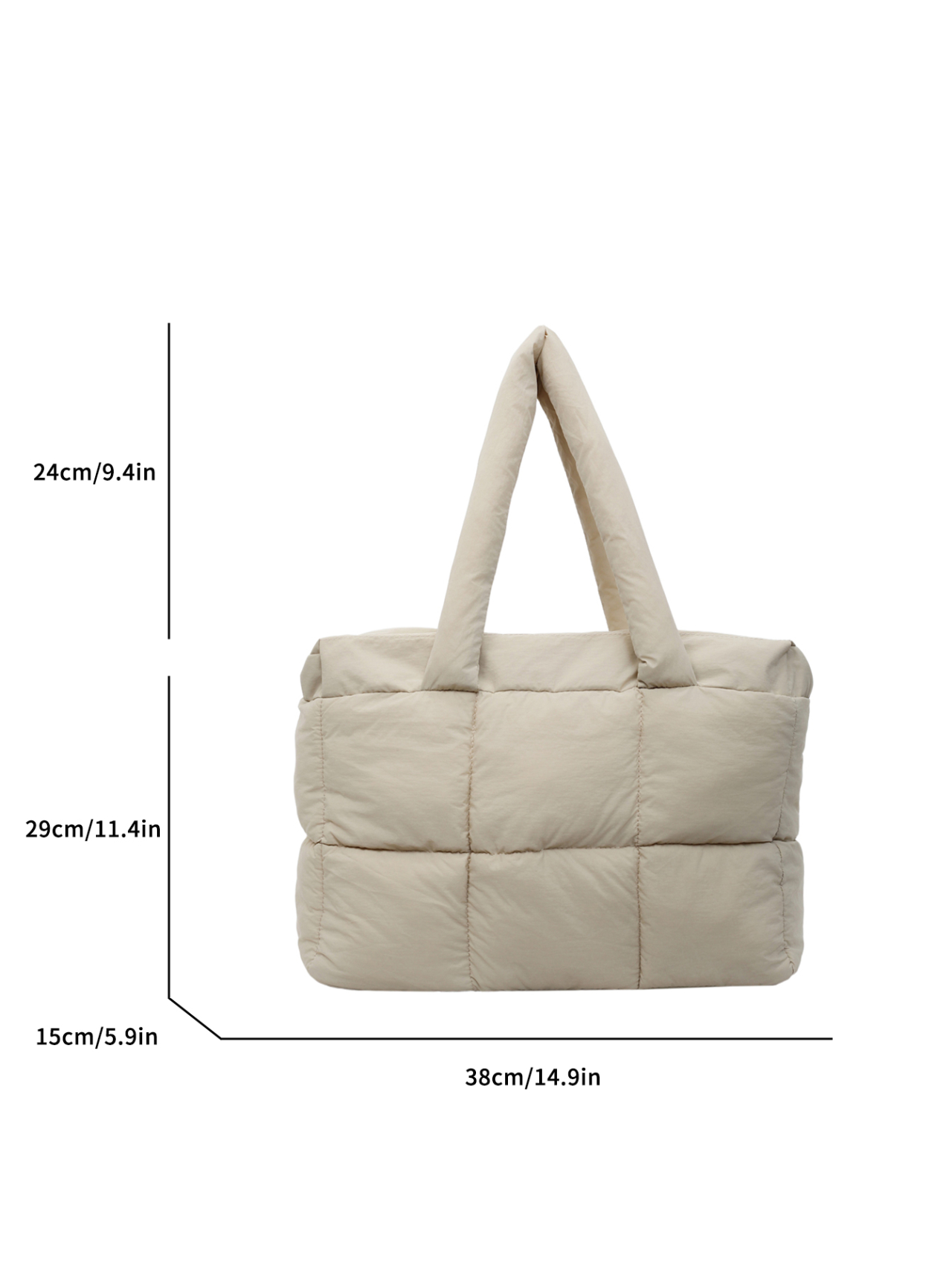Cotton Commuter Tote Bag