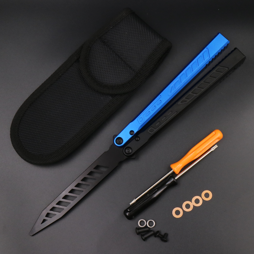 Blue black handle BK