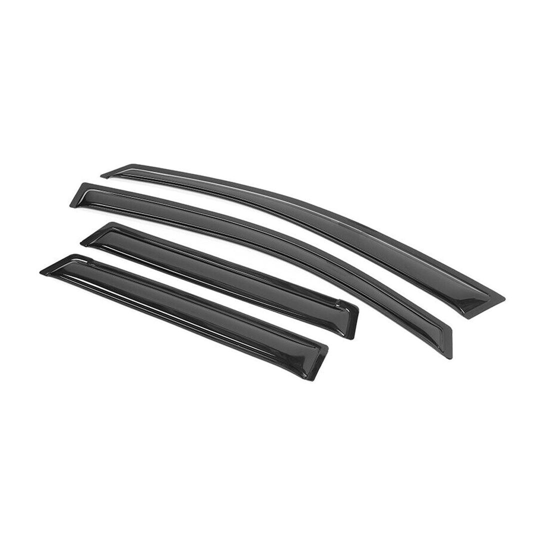 For Fit Fits 07-08 H Onda Fit GD3 Window Visors Rain Sun Guard Vent 4 Pieces Set