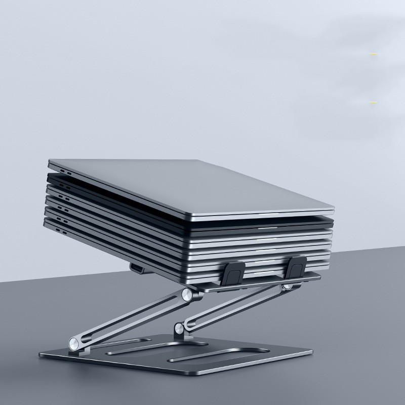 Metal Laptop Stand Office Adjustable Lift Table - Image 3