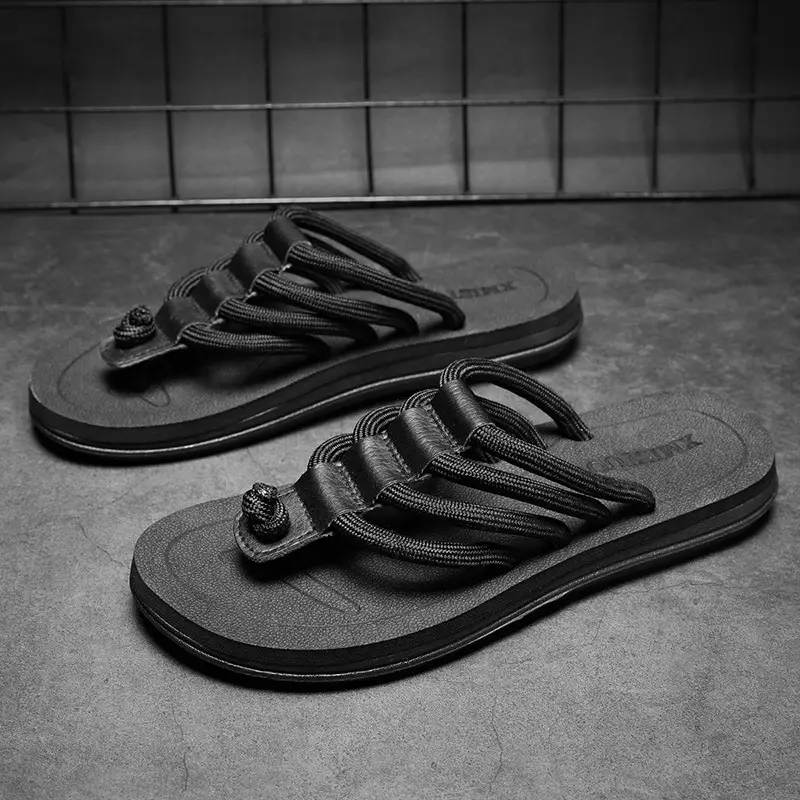Men's Beach Shoes Fashion Outside Wear Trend Personality