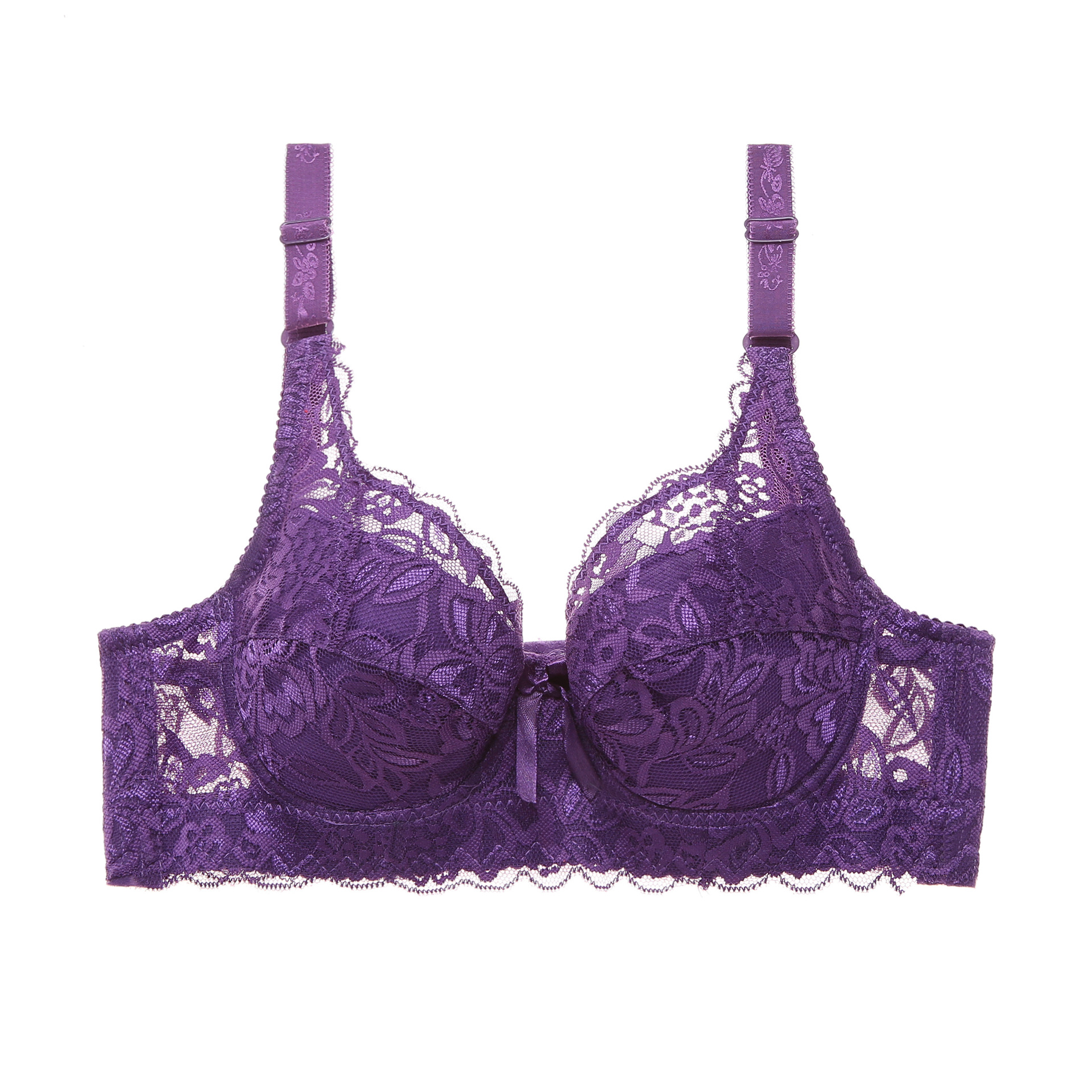 Title 10, Lace Sexy Plus Size Thin Bra