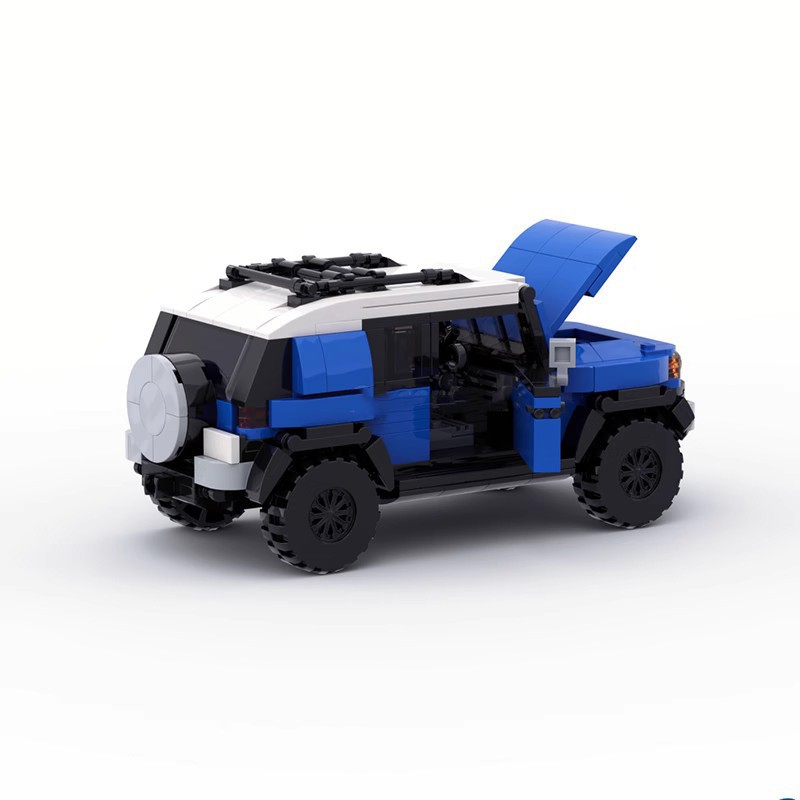 8 Grid Car Series Car Model Building Blocks - Image 12