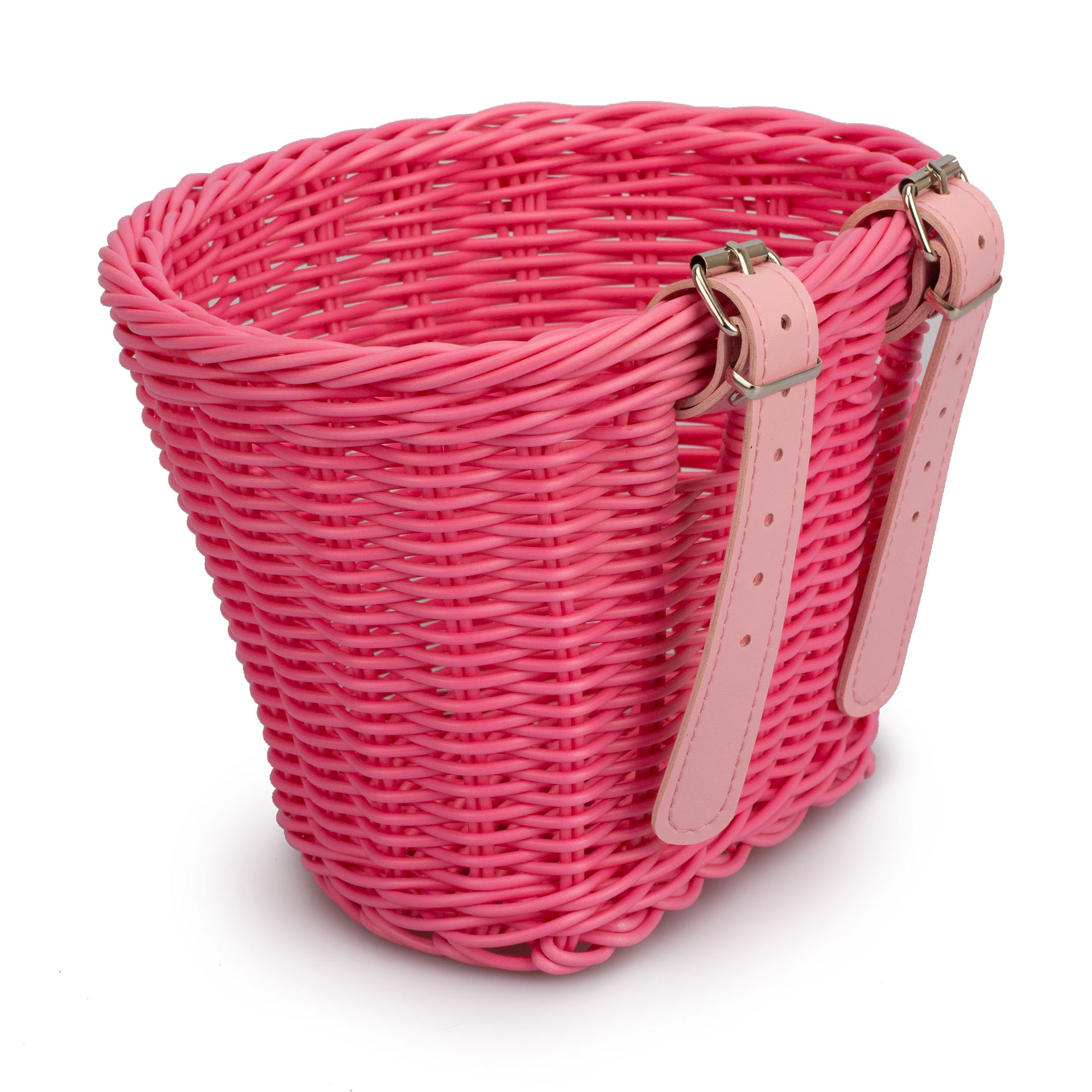 Wicker Bicycle Handlebar Imitated Rattan Basket Multicolor (21cm x 21cm x 16cm C - Picture 4 of 6