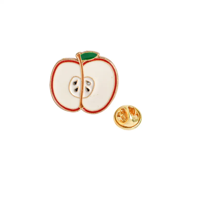Cartoon Fruit Enamel Alloy Brooch - 5 Style