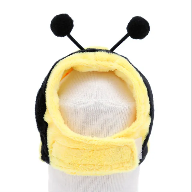 Cartoon Shaped Dog Headgear Cat Hat Cross Dressing Party Selling Cute Pet Clothing Bee - Shop at LoveMi