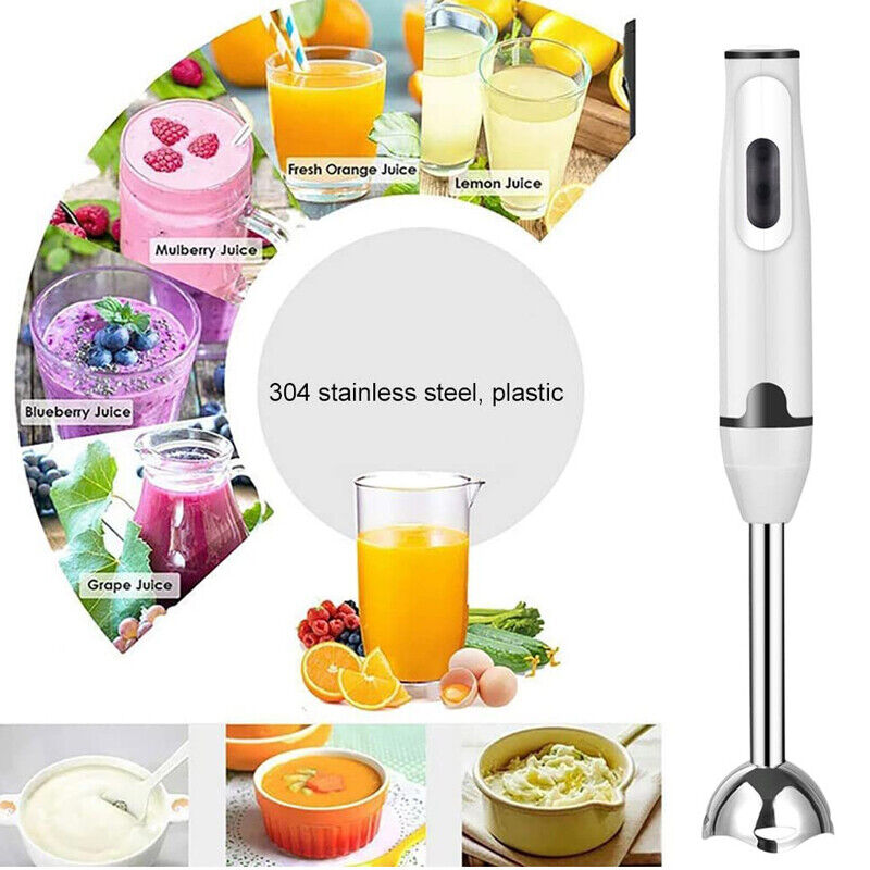 400W Hand Blender Electric Stick Curry Puree Food Mixer Liquidiser — image 4