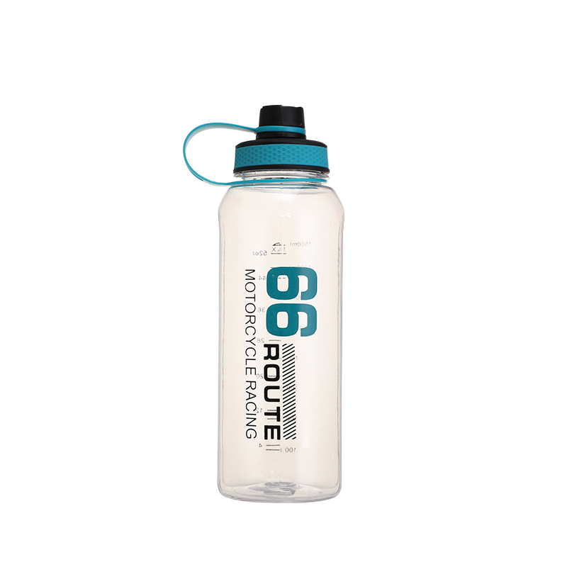 Large Capacity Travel Water Bottle Transparent Plastic Water Cup - Picture 5 of 7