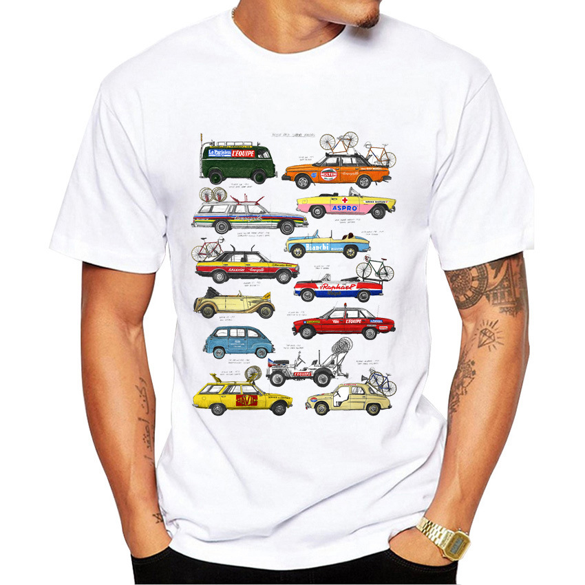 Title 11, Herren T-Shirt mit Retro Sportbike-Print. Fühle...