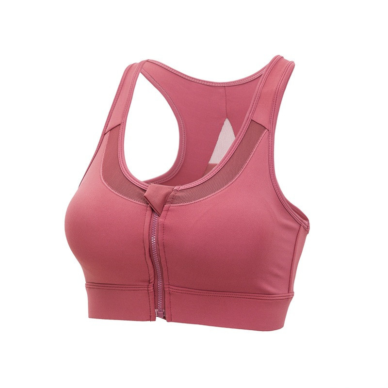 Title 5, Yoga vest style bra front zipper