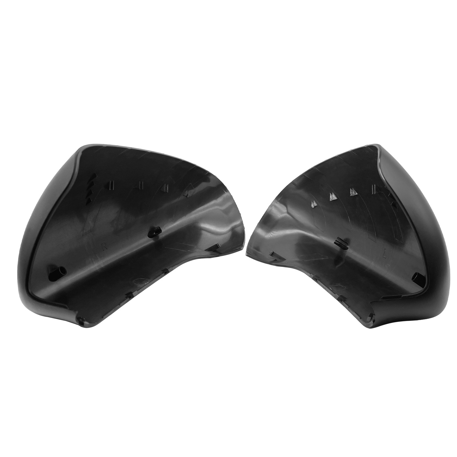 For  Qashqai 2007-2014 J10 Side Door Wing Mirror Cover Caps Textured Black