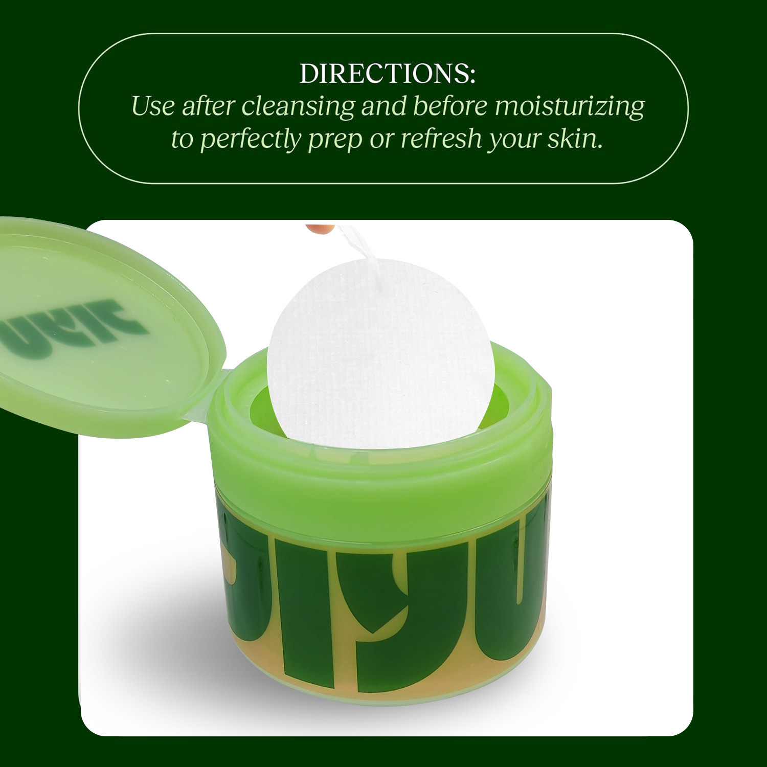 Exfoliating Centella Asiatica Skincare Pads 3