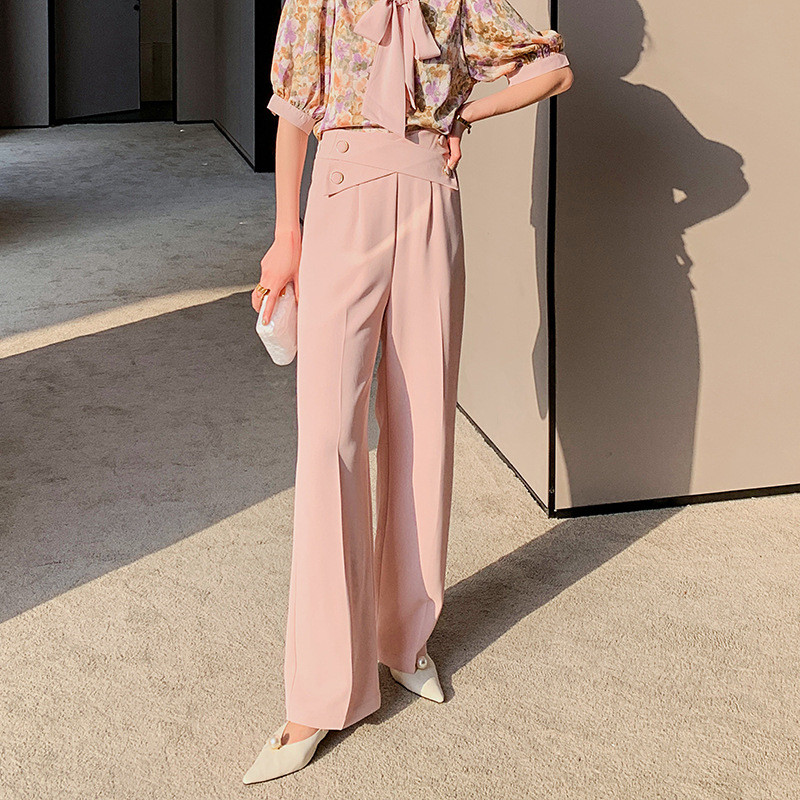 OL Commuter High Waist Temperament Suit Pants