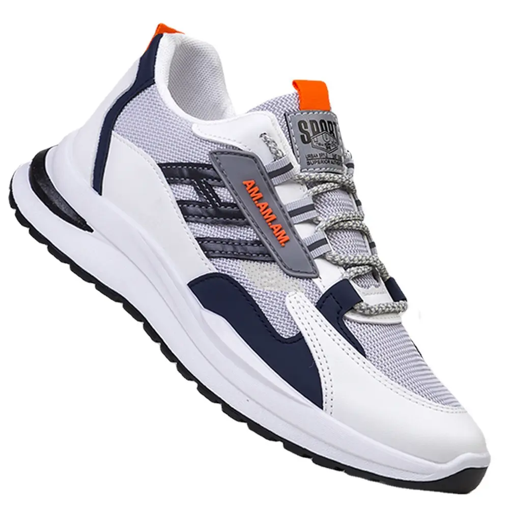 New Sneakers Men's Flying Weaving Mesh Surface