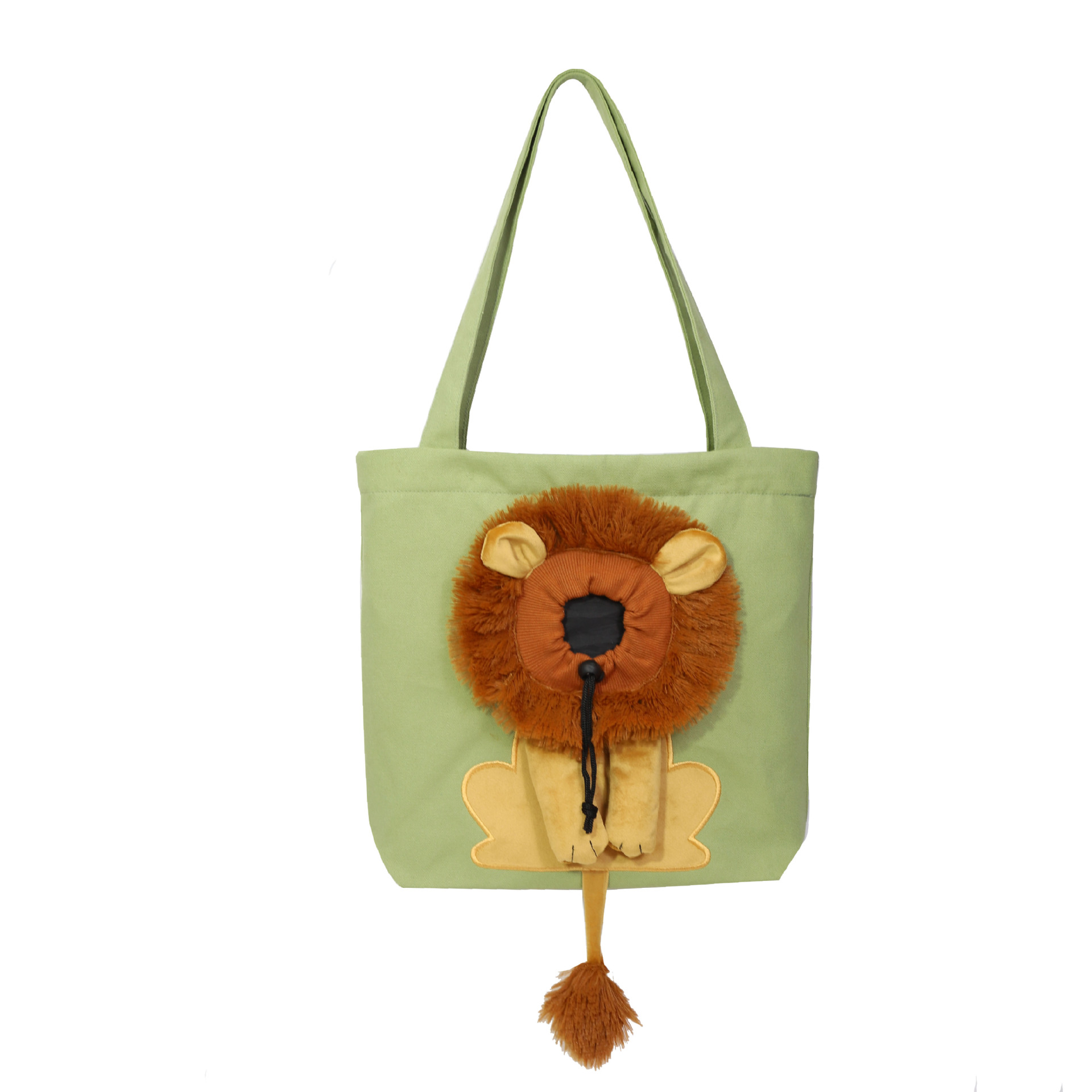 Title 4, Soft Pet Carrier Lion Design Portable Breathabl...