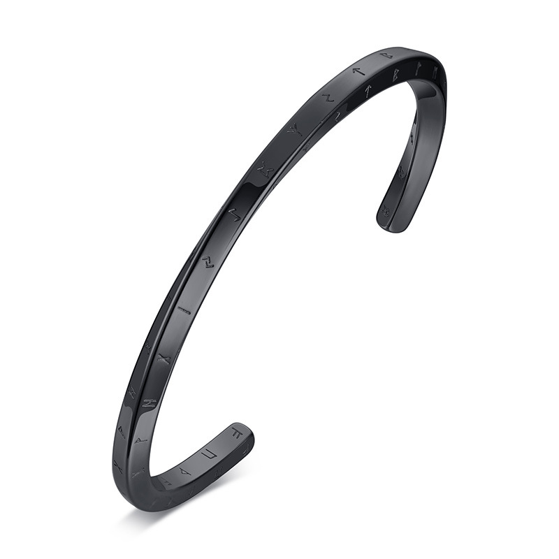 Fashion Personality Titanium Steel C-type Men's Bracelet