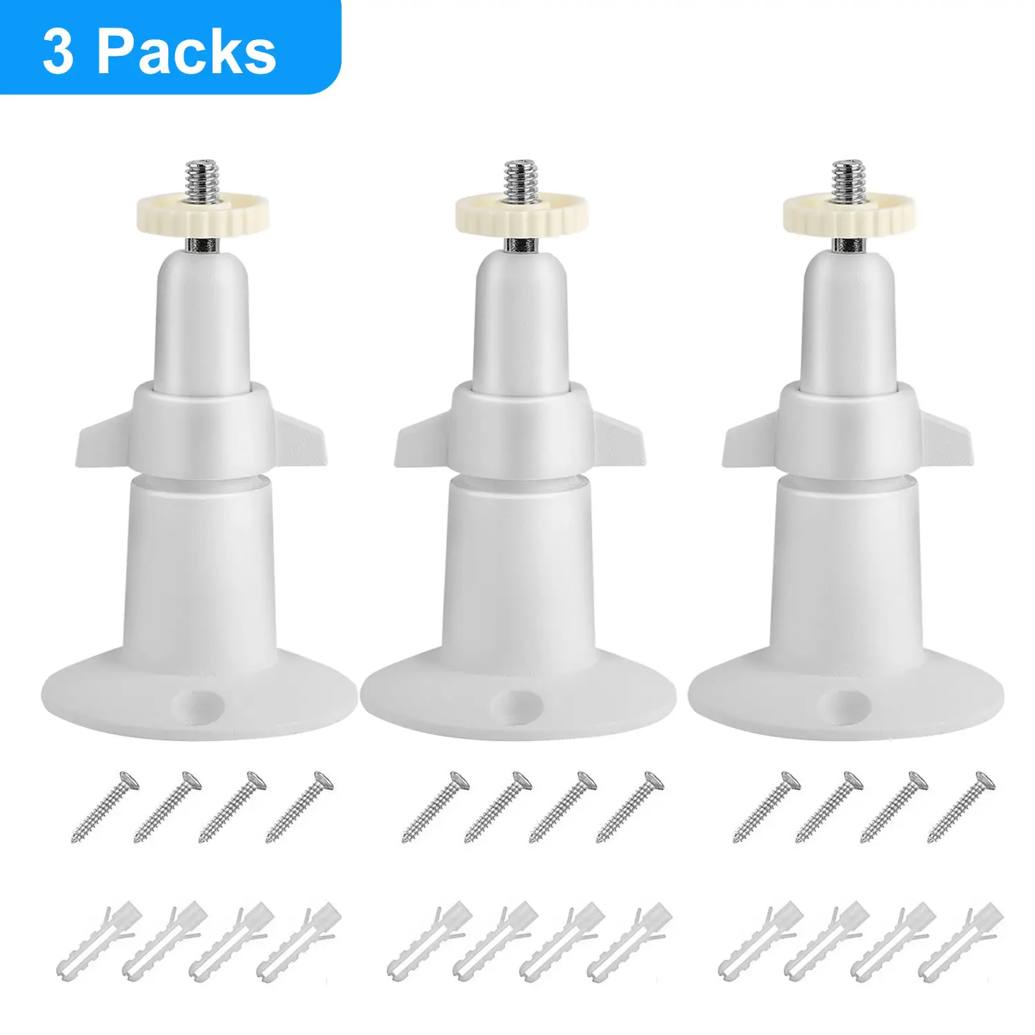 3 Packs Per Set Security Camera Wall